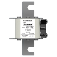 Предохранитель, 500 A, AC 690 В, 200 кА, size 1, 53x69x111 мм, aR, IEC Eaton FUSE 500A 690V 1EK