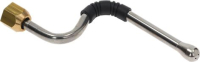 TUBO VAPORE COMPLETO INOX ø 10 mm