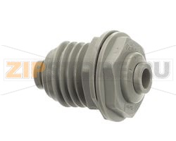 1/4 PUSH ON BULKHEAD UNION 