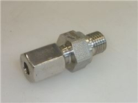 RACCORDO M8x1 CON BICONO PER TUBO ø 3 mm