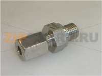 RACCORDO M8x1 CON BICONO PER TUBO ø 3 mm