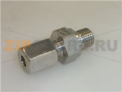 RACCORDO M8x1 CON BICONO PER TUBO ø 3 mm 