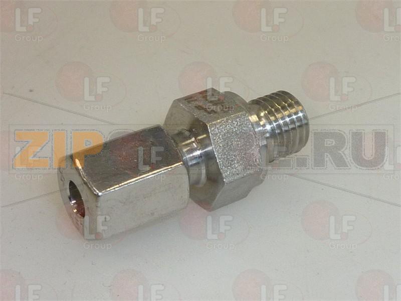RACCORDO M8x1 CON BICONO PER TUBO ø 3 mm 