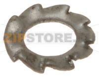 ШАЙБА НАРУЖНАЯ ЗУБЧАТАЯ M3