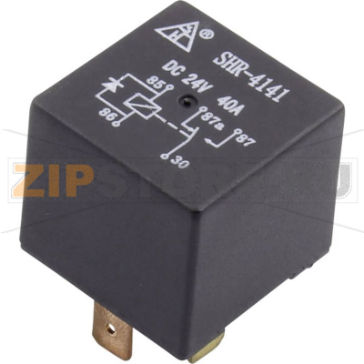 Реле автомобильное 12 В/DC, 40 А, 1 шт TRU Components 1433307 