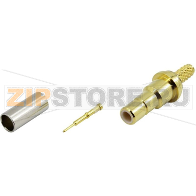 Разъем SMB, 50 Ом, 1 шт TRU Components 1493140 