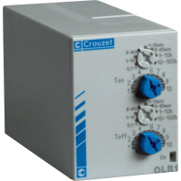 Реле задержки времени 0.1 с-100 ч, 1 шт Crouzet PU2R1