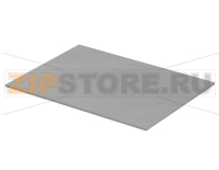 Плата передняя, 2 mm, алюминий, прозрачно анодированный Bopla BO FP 30021