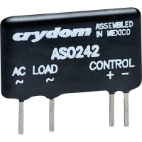 Реле твердотельное 2 А, 280 В/AC, 1 шт Crydom ASO242R