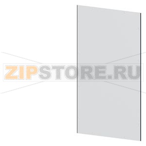 SIVACON, side panel / rear panel, Closed, IP40, H: 2000 mm, W: 1000 mm, RAL 7035 Siemens 8MF1000-2UW60-1C 