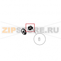Dado autobloccante M6 Zn UNI 7473 Imesa ES 10             