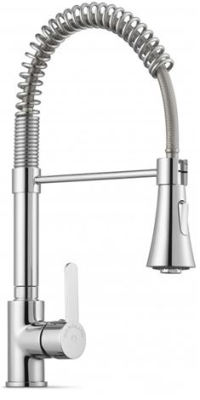 MIXER TAP 1-HOLE 445mm WITH PULL-OUT SHO 
