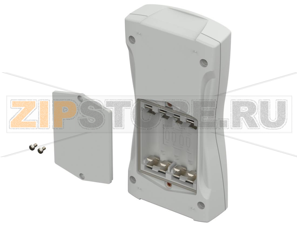 Корпус ручной с отсеком для 4 батареек типа АА, 184.3x93x35.4 мм, IP 40 (IP 65) Bopla BS 703 F-7035 