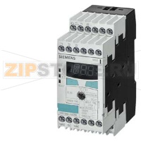 РЕЛЕ КОНТРОЛЯ ТЕМПЕРАТУРЫ PT100/1000, KTY83/84, NTC 3 ДАТЧИК, 2 ГР.ЗНАЧЕН., ЦИФРОВОЕ -50 ГРАДУСОВ C ДО 500 ГРАДУСОВ C 24-240V AC/DC 2 X 1П + 1З, ШИРИНА 45 MM ВИНТОВЫЕ КЛЕММЫ Siemens 3RS1041-1GW50