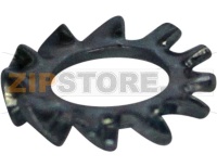 LOCK WASHER SERRATED M4