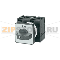 Переключатель с центральным креплением 20 А, 1x90°: 1 шт Eaton T0-2-8900/E