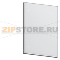 SIVACON, roof trough, for Increased degree of protection, IPX1, W: 600 mm, T: 800 mm, RAL 7035 Siemens 8MF1068-2VH