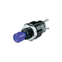 Кнопка 250 В/AC, 1.5 А, 1 x выкл/вкл, без фиксации, 1 шт SCI R13-509A-05GN