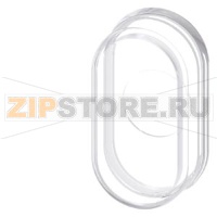 ЗАЩИТНЫЙ СИЛИКОНОВЫЙ КОЛПАЧОК ДЛЯ ПЛОСКИХ ДВОЙНЫХ КНОПОК, ПРОЗРАЧНЫЙ Siemens 3SU1900-0DG70-0AA0