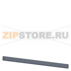 SIVACON, mounting rail, universal, suitable for cabinet depth 1000 mm, L: 850 mm, zinc-plated Siemens 8MF1085-2AS30 