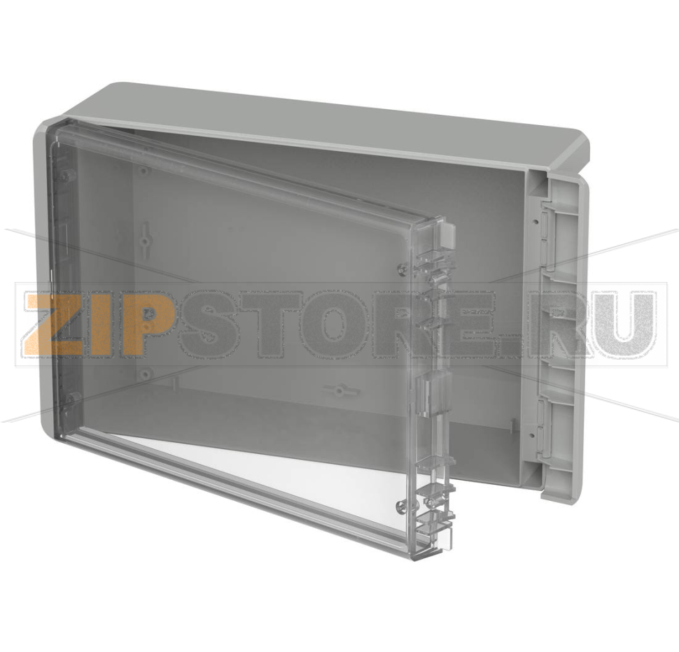 Корпус, 271x170x90 мм, поликарбонат UL 94 V0, прозрачная крышка Bopla B 261709 PC-V0-G 7035 