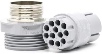 Разъем круглый 0.5 мм², 5 А, IP65 Hirschmann N11R AF 5