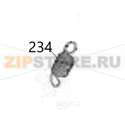 Spring (damper) Sato DR308e Spring (damper) Sato DR308eЗапчасть на деталировке под номером: 234Название запчасти на английском языке: Spring (damper) Sato DR308e.