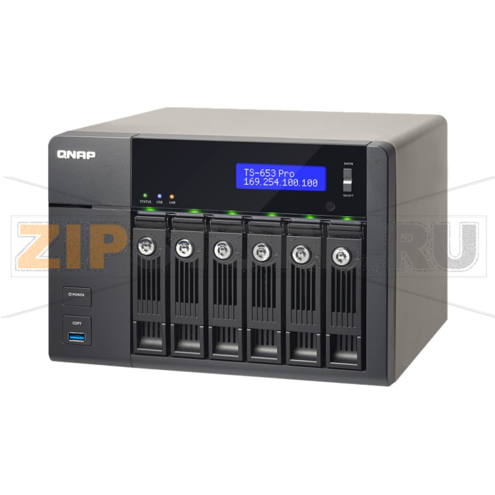 Накопитель сетевой QNAP TS-653-PRO 