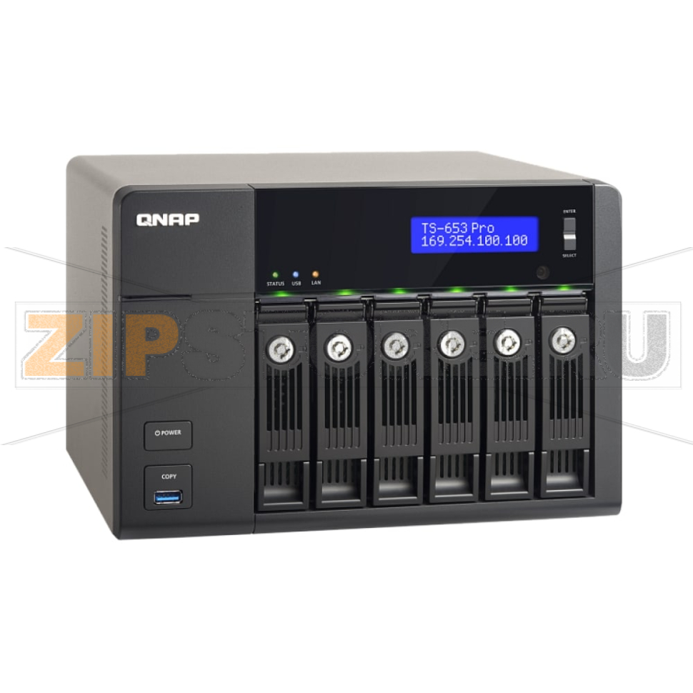 Накопитель сетевой QNAP TS-653-PRO 