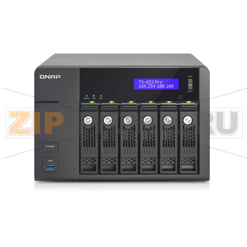 Накопитель сетевой QNAP TS-653-PRO 
