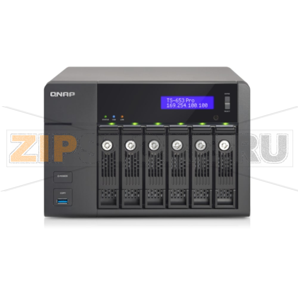 Накопитель сетевой QNAP TS-653-PRO 