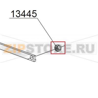 Dado M6 autobloccante (min. 10 pz) DIHR GS 50 Dado M6 autobloccante (min. 10 pz) DIHR GS 50Запчасть на деталировке под номером: 13445Название запчасти на итальянском языке: Dado M6 autobloccante (min. 10 pz) DIHR GS 50