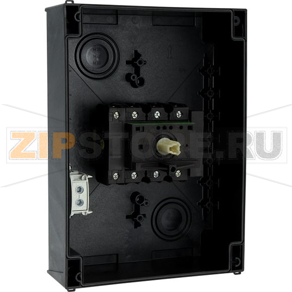 Выключатели главные, P3, 100 A, монтаж на поверхность, 3-полюсн. + N Eaton P3-100/I5/SVB/N 