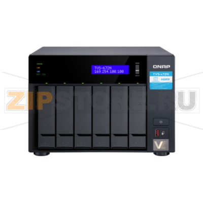 Накопитель сетевой QNAP TVS-672N 