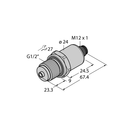 Датчик давления Turck PT60R-1008-U1-H1143/X 