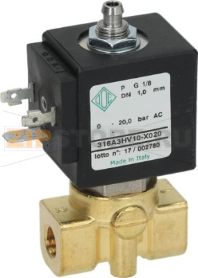 ЭЛЕКТРОМАГНИТНЫЙ КЛАПАН ODE 3-X ХОДОВОЙ Ø 1/8&quot; 220В 8ВТ 