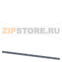 SIVACON, cable propping bar, H: 30 mm, W: 800 mm, zinc-plated Siemens 8MF1380-2HH