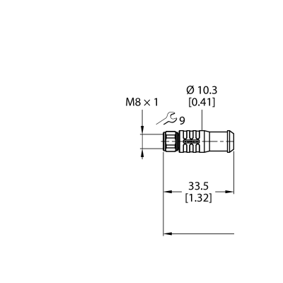 Кабель PUR Turck PKGSV3M-5/TXL 