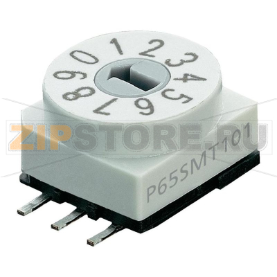 Переключатель кодовый, поворотный, 0-9, 1 шт Hartmann P65SMT 101 