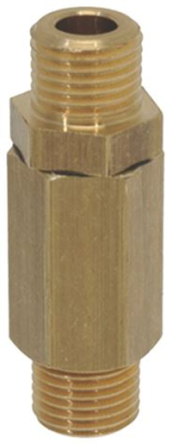VALVOLA DI NON RITORNO ø 3/8M-3/8M 