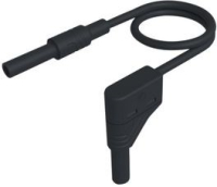 Провод тестовый 1 м, черный Hirschmann MAL S WG-B 100/2,5 BLACK
