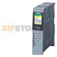SIMATIC S7-1500F, центральный процессор CPU 1511F-1 PN для стандартных и отказобезопасных задач, рабочая память 225 кБ для программы и 1 МБ для данных, 1 интерфейс - PROFINET IRT С 2х-портовым коммутатором, производительность 60 нс на битовую операцию, не