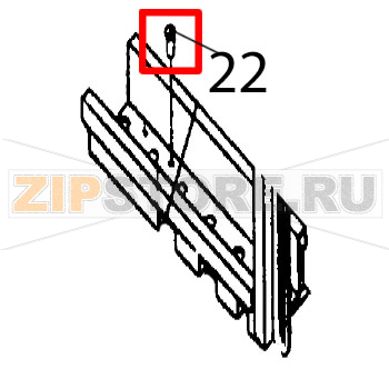 Rivet Ø 4x7,5 Fagor HMM-6/11 Rivet Ø 4x7,5 Fagor HMM-6/11Запчасть на деталировке под номером: 22Название запчасти Fagor на английском языке: Rivet Ø 4x7,5 HMM-6/11.