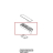 Upper door bracket Unox XVC 505