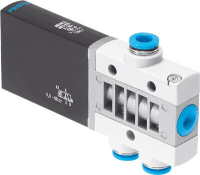 Распределитель с электроуправлением Festo MHE3-MS1H-3/2G-QS-6