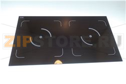 INDUCTION GLASS E477I 320X580X6 