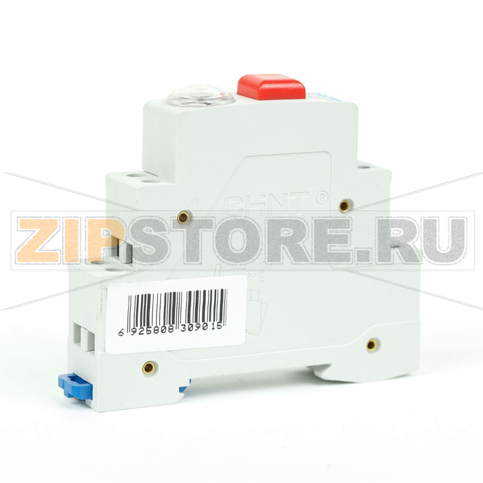 Кнопка модульная 230 В, 1НО+2НЗ, красная Chint NP9-12D3/2 