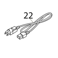 Power cord US Toshiba TEC B-SX5T-TS12/22-QQ-US