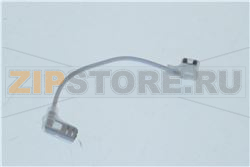 Kabel m. Flachstecker, 4 cm 