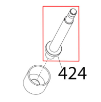 Perno affilatura Sirman Palladio 350 Top